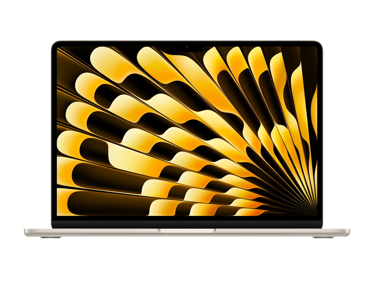 Apple MacBook Air, mdhc4cr/a, 13.6", M5, 10C GPU, 16GB RAM, 1TB SSD, Starlight, laptop
