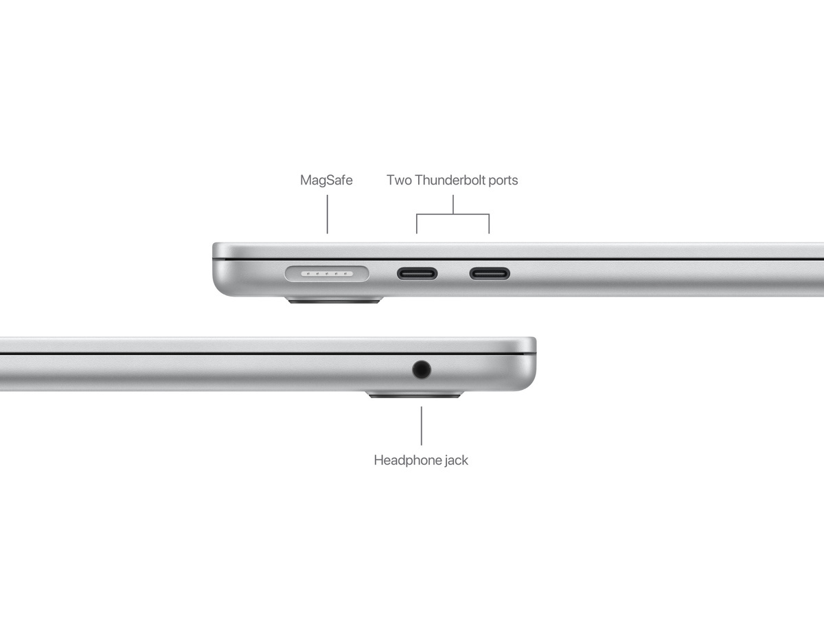 Apple MacBook Air, mdh84cr/a, 13.6", M5, 10C GPU, 16GB RAM, 1TB SSD, Silver, laptop