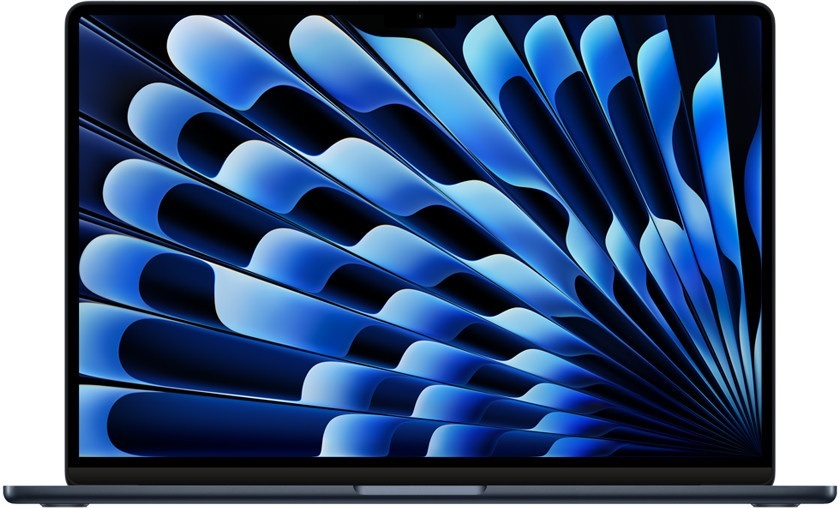 Apple MacBook Air, mdvh4cr/a, 15.3", M5, 10C GPU, 16GB RAM, 512GB SSD, Midnight, laptop