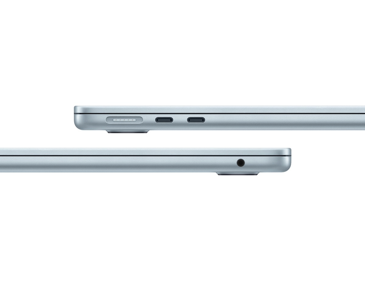 Apple MacBook Air, mdhk4cr/a, 13.6", M5, 10C GPU, 24GB RAM, 1TB SSD, Sky Blue, laptop