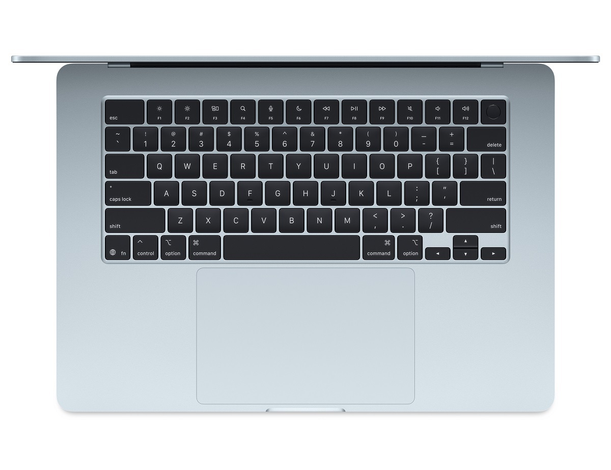 Apple MacBook Air, mdvq4cr/a, 15.3", M5, 10C GPU, 16GB RAM, 512GB SSD, Sky Blue, laptop
