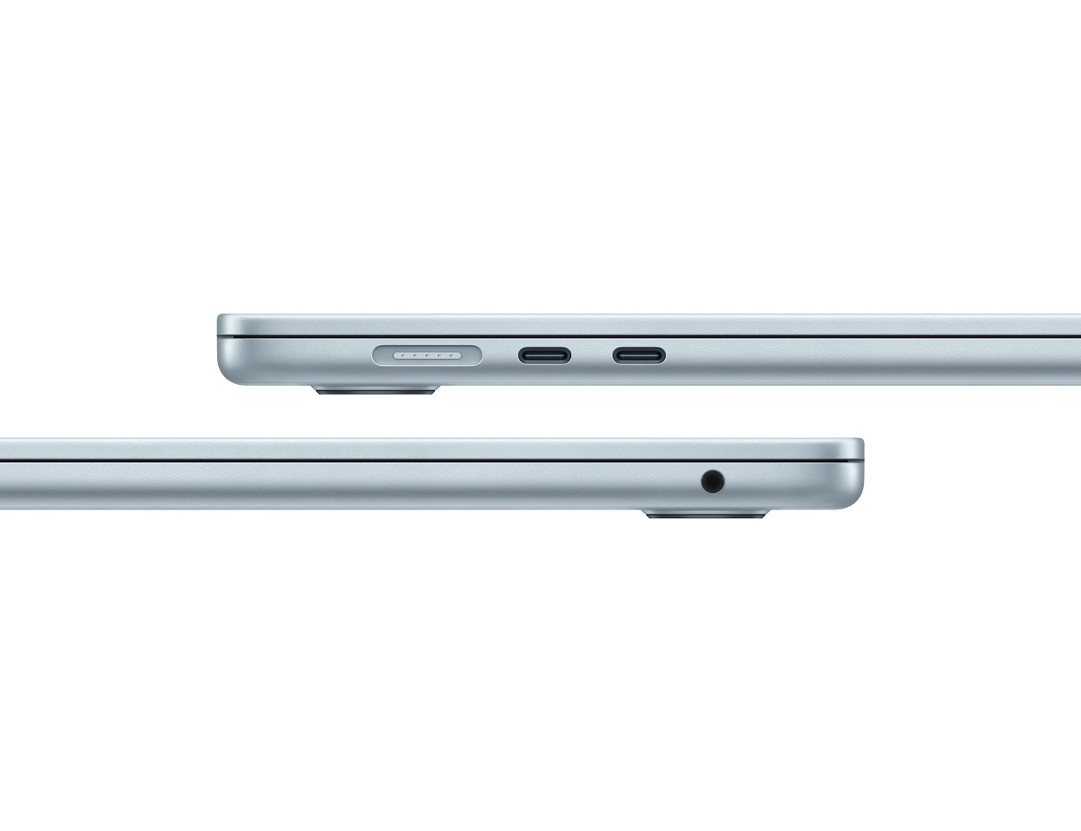 Apple MacBook Air, mdvq4cr/a, 15.3", M5, 10C GPU, 16GB RAM, 512GB SSD, Sky Blue, laptop