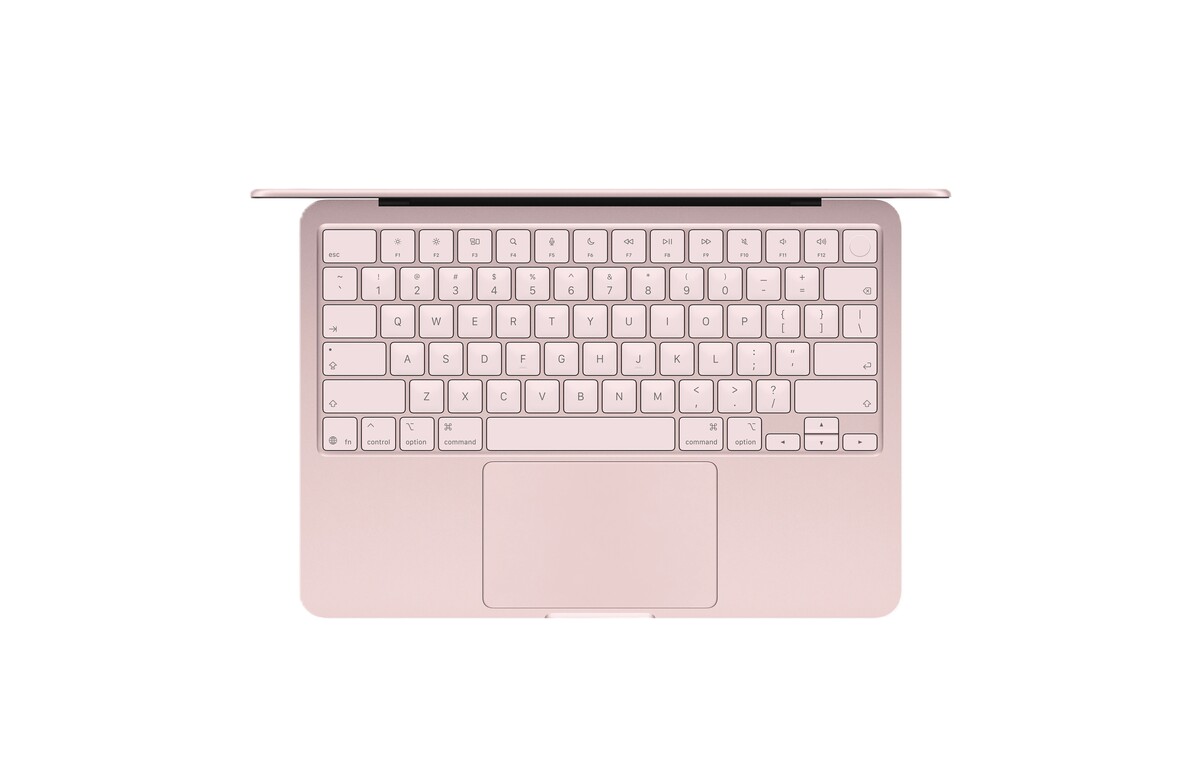 Apple MacBook Neo, mhfj4cr/a, 13", A18 Pro, 8GB, 512GB SSD, Apple Graphics, Blush, laptop