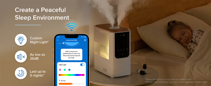 Levoit ovlaživač zraka LUH-O451S-WEU OasisMist Smart LUH-O451S-WEU