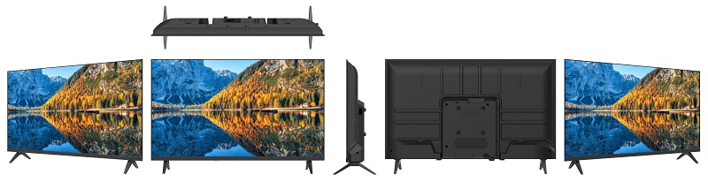 FUEGO LED televizor 32EL720GTV, HD ready, Google TV, Smart, Crni