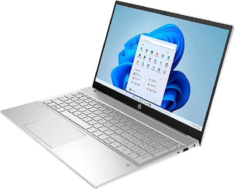 Laptop HP 15-fc0502n, BL9S0UA, AMD Ryzen 7 5825U, 15.6" FHD Anti-Glare IPS, 16GB DDR4 RAM, 512GB SSD, AMD Radeon Graphics, Windows 11 Home