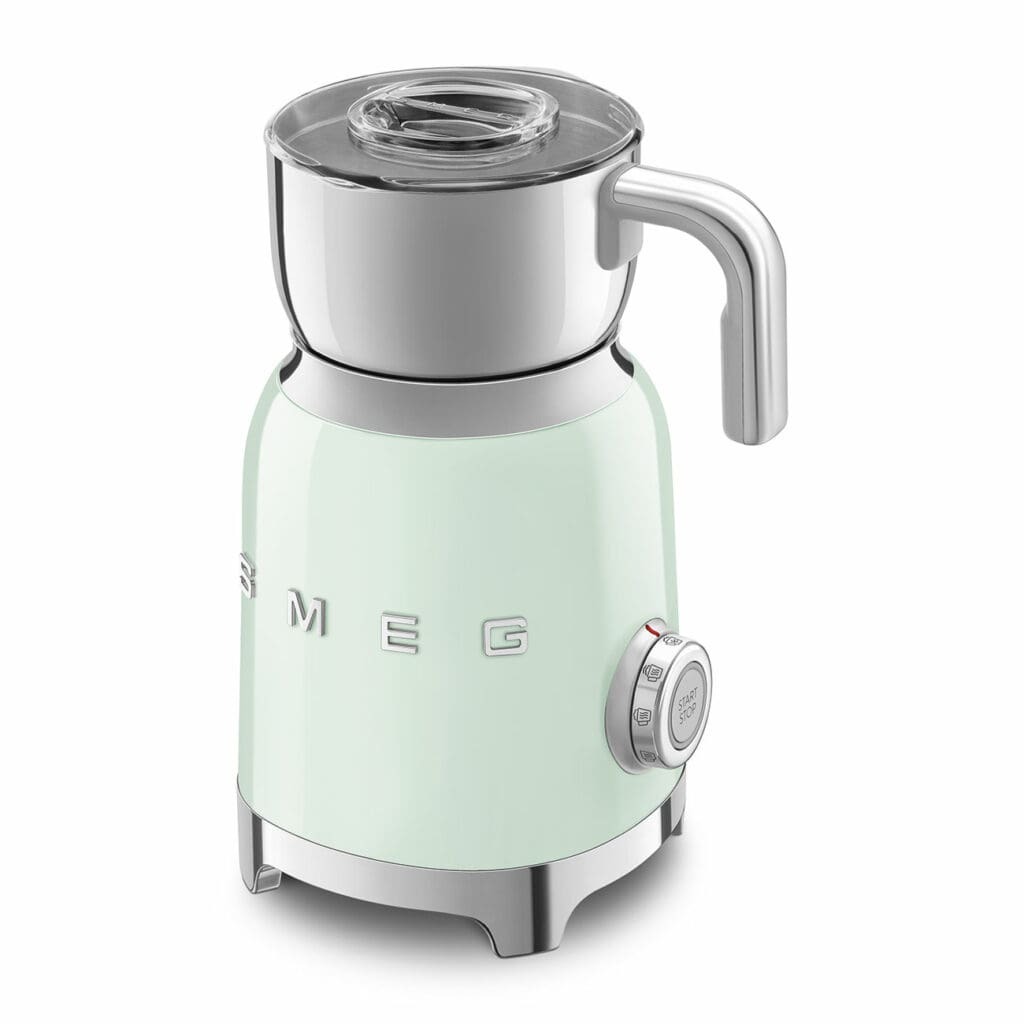 Smeg pjenilica za mlijeko MFF11PGEU, pastelno zelena