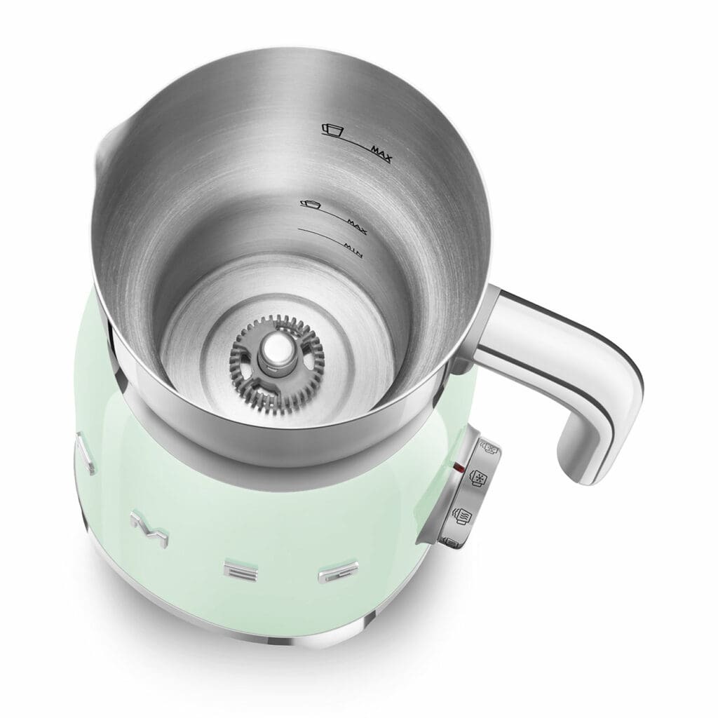 Smeg pjenilica za mlijeko MFF11PGEU, pastelno zelena
