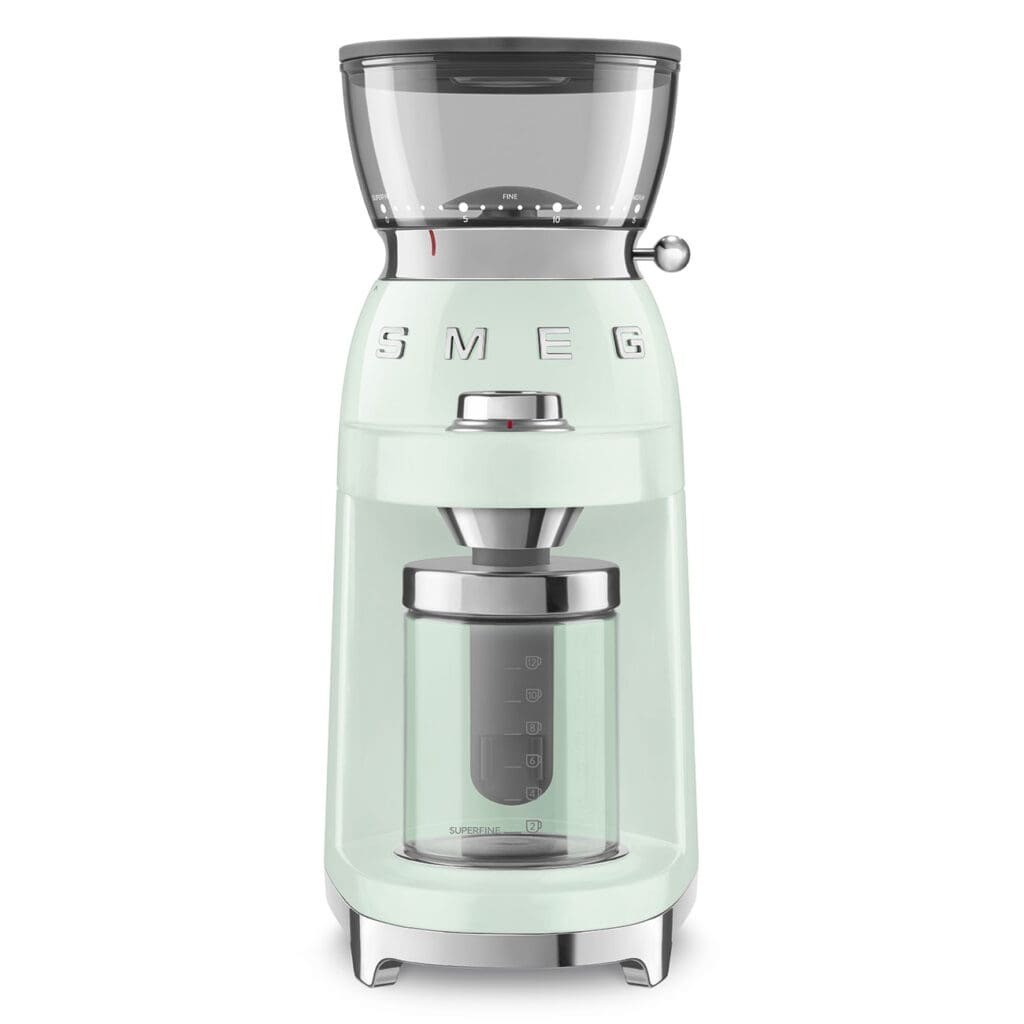 Smeg poluprofesionalni mlin za kafu CGF03PGEU, zeleni