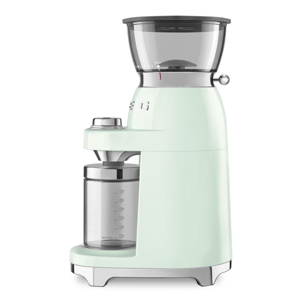 Smeg poluprofesionalni mlin za kafu CGF03PGEU, zeleni