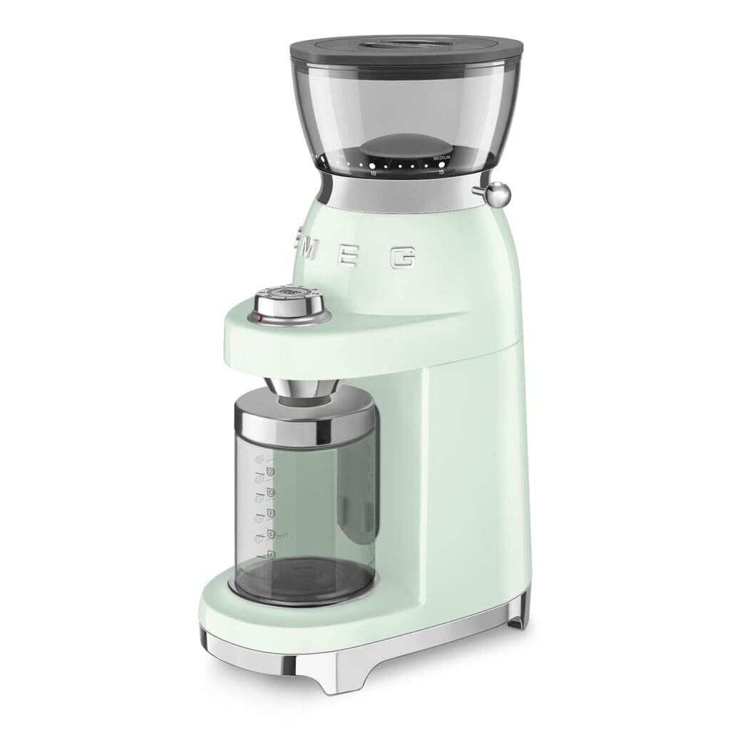 Smeg poluprofesionalni mlin za kafu CGF03PGEU, zeleni