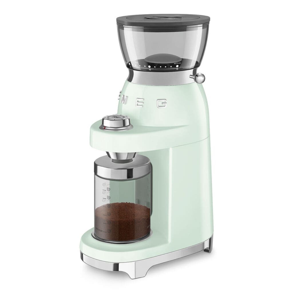 Smeg poluprofesionalni mlin za kafu CGF03PGEU, zeleni