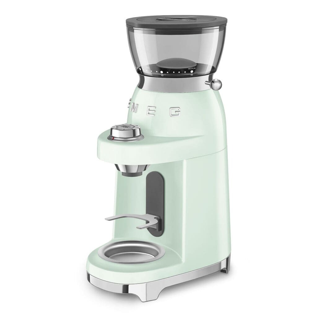 Smeg poluprofesionalni mlin za kafu CGF03PGEU, zeleni