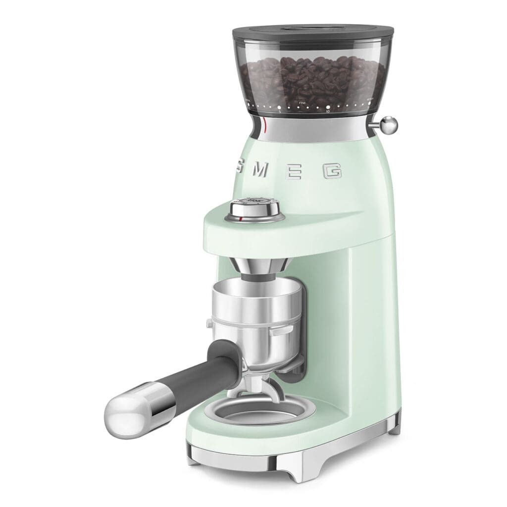 Smeg poluprofesionalni mlin za kafu CGF03PGEU, zeleni