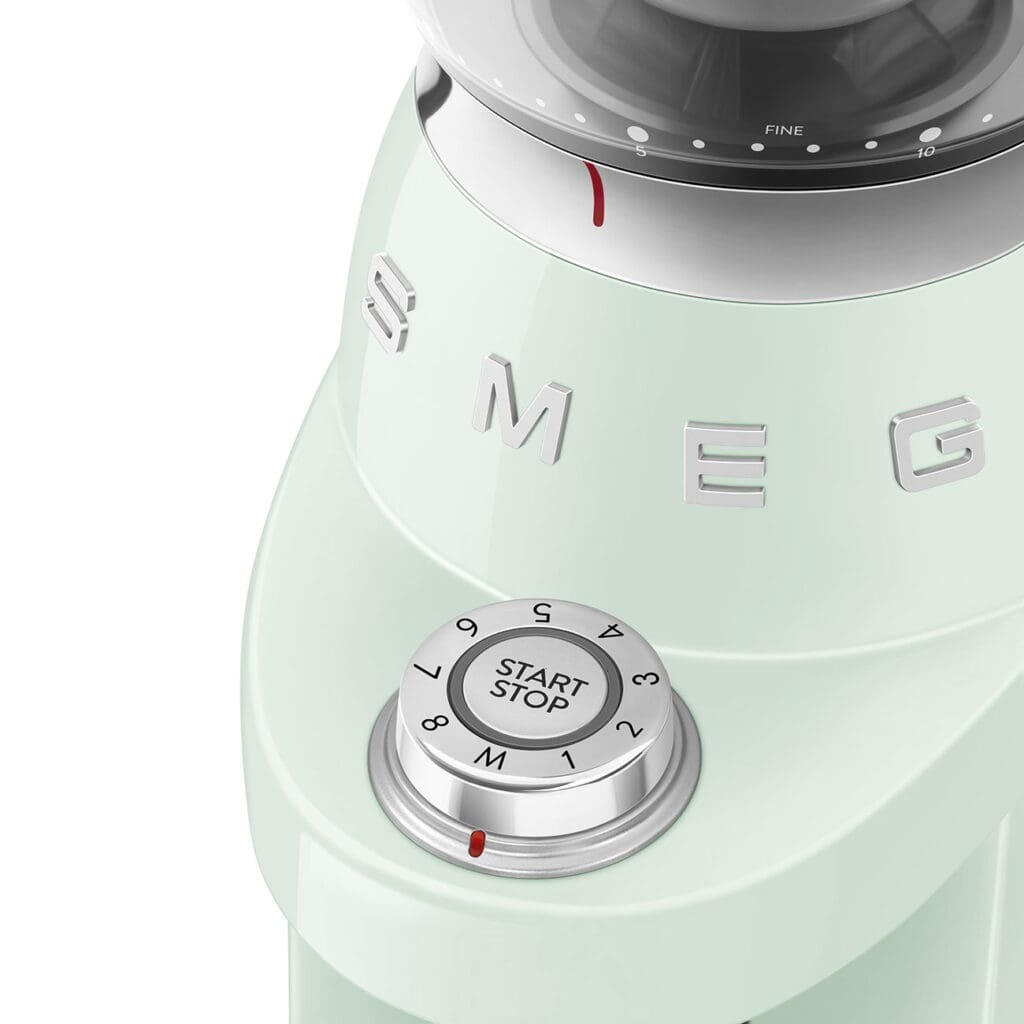 Smeg poluprofesionalni mlin za kafu CGF03PGEU, zeleni