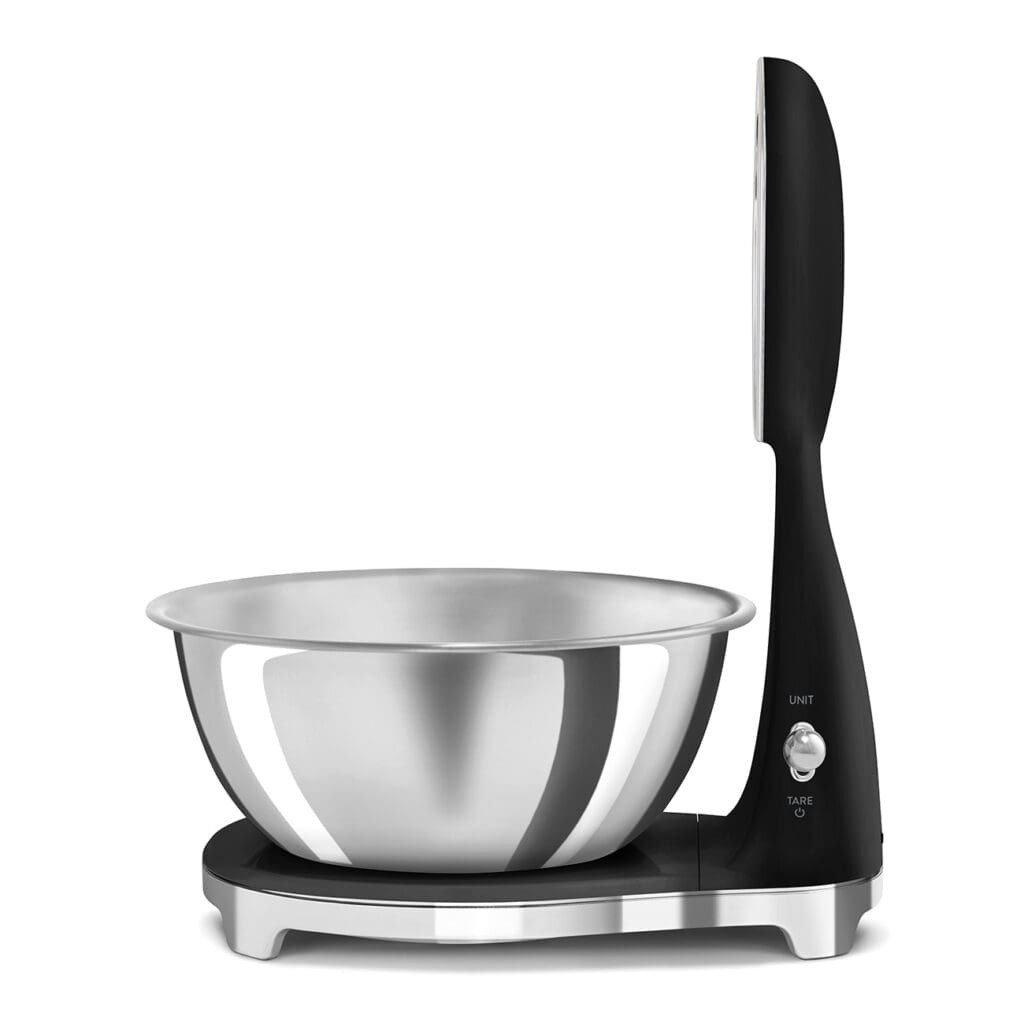 Smeg kuhinjska vaga KSF01BLWW, crna