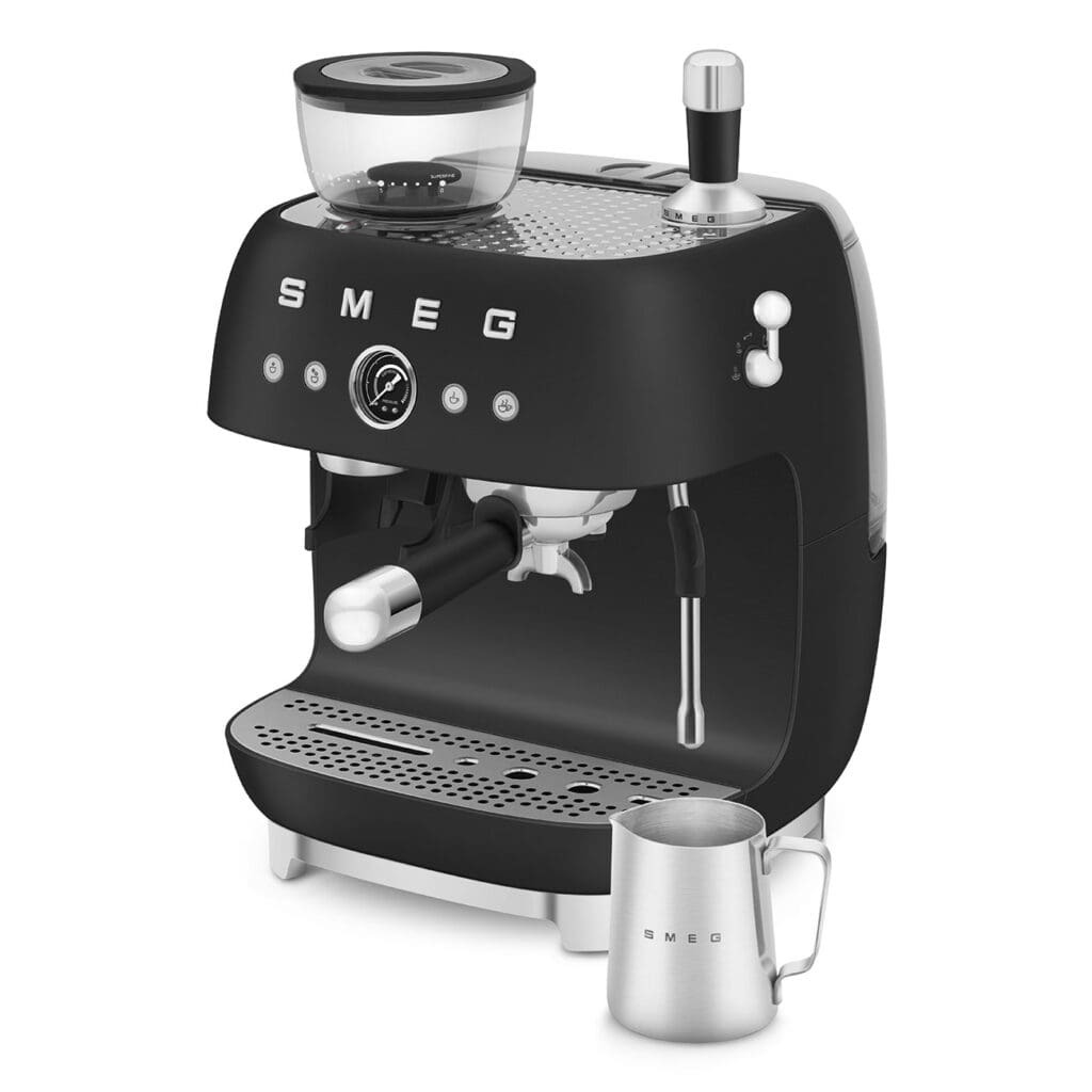 Smeg aparat za espresso kafu EGF03BLMEU, ručni, crni
