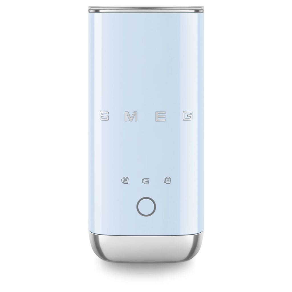 Smeg pjenilica za mlijeko MFF02PBEU, svijetlo plava