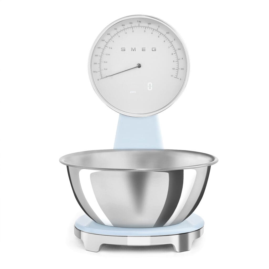 Smeg kuhinjska vaga KSF01PBWW, plava