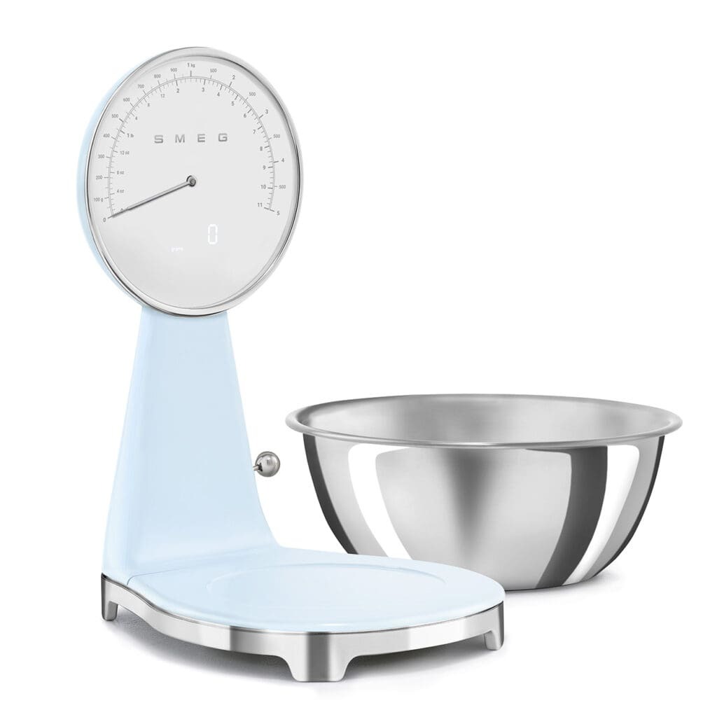 Smeg kuhinjska vaga KSF01PBWW, plava