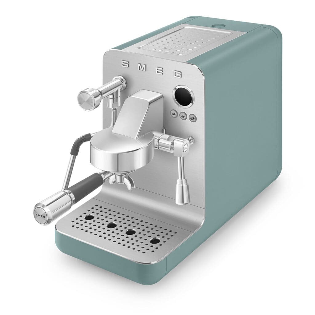 Smeg poluprofesionalni aparat za kafu EMC02EGMEU, zeleni