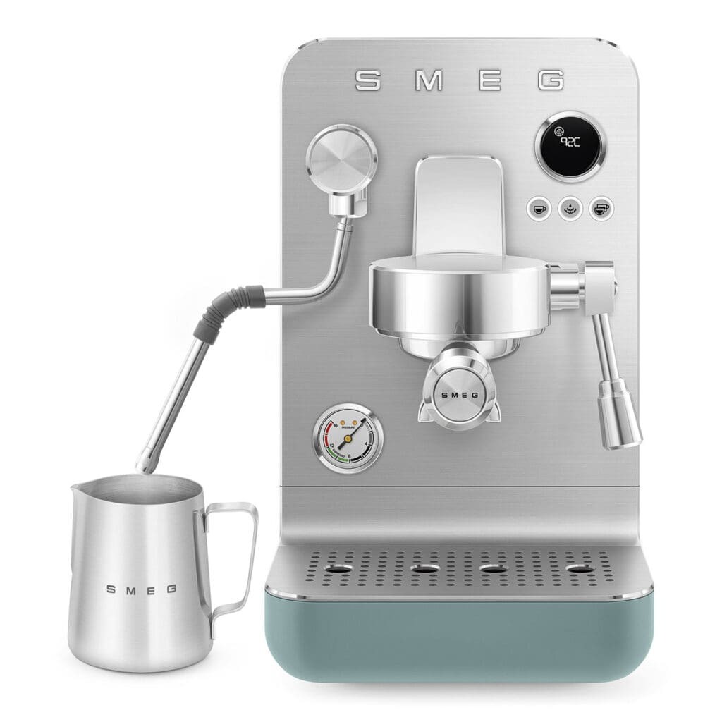 Smeg poluprofesionalni aparat za kafu EMC02EGMEU, zeleni