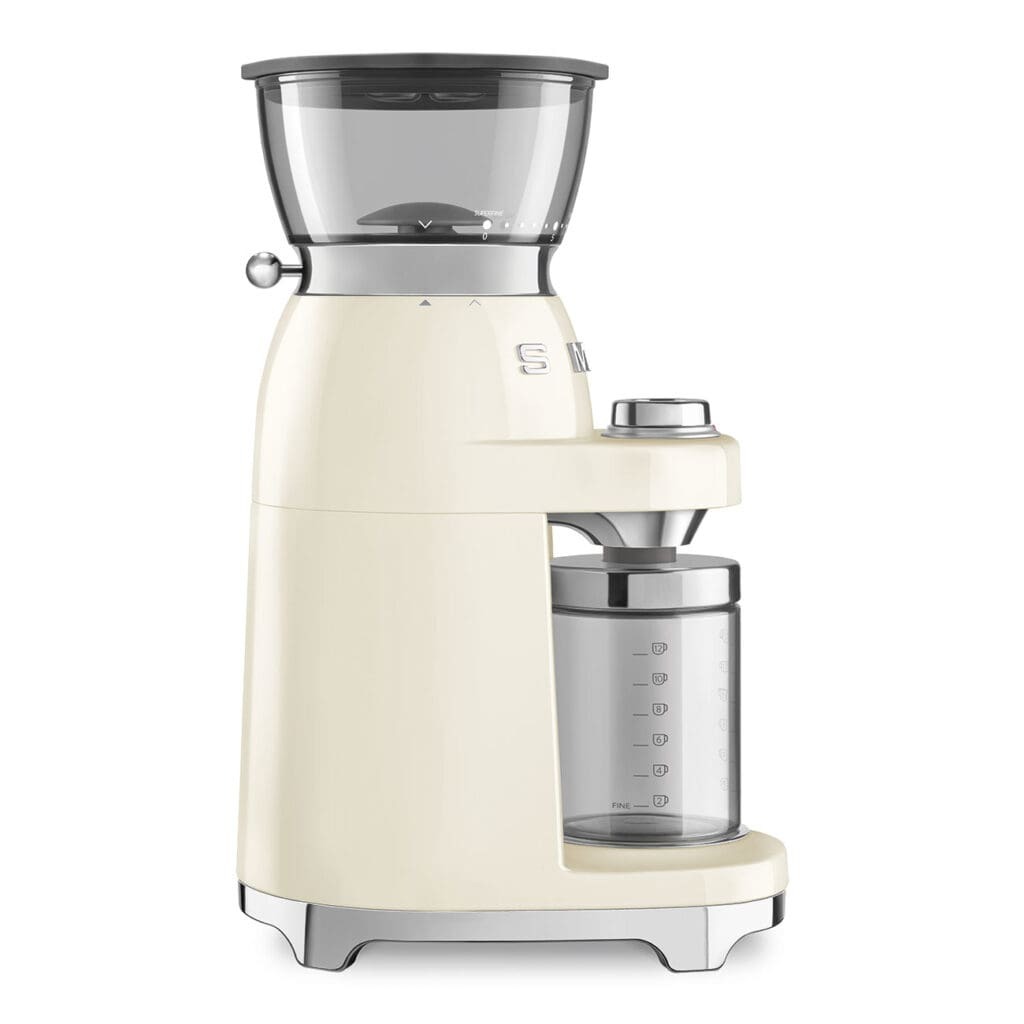 Smeg poluprofesionalni mlin za kafu CGF03CREU, bež