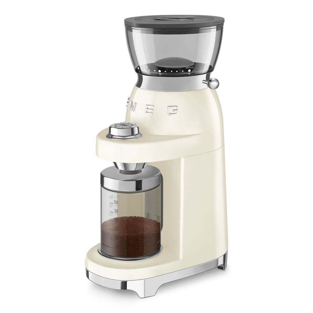 Smeg poluprofesionalni mlin za kafu CGF03CREU, bež
