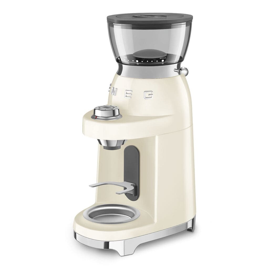 Smeg poluprofesionalni mlin za kafu CGF03CREU, bež