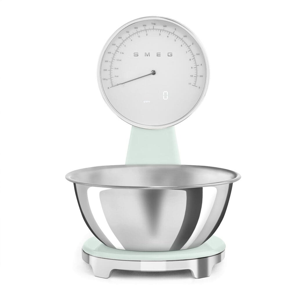 Smeg kuhinjska vaga KSF01PGWW, zelena