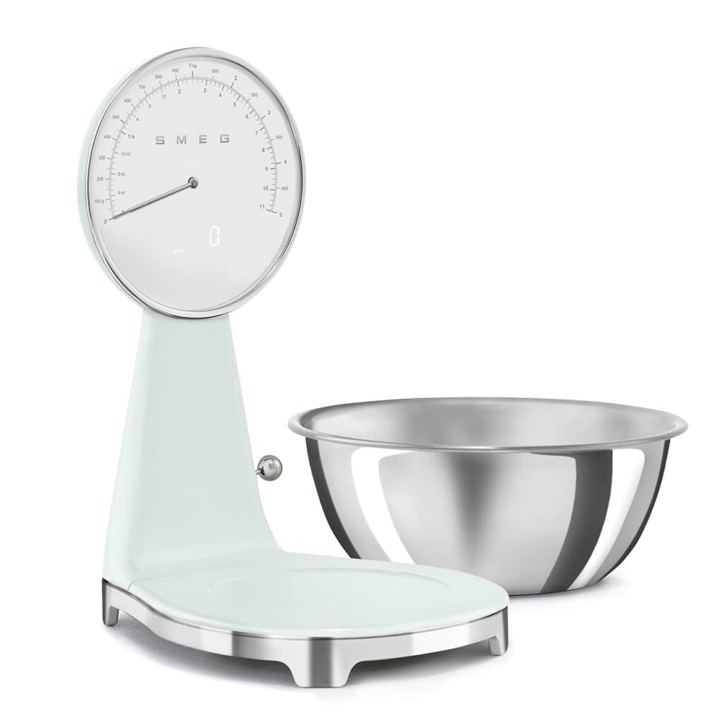 Smeg kuhinjska vaga KSF01PGWW, zelena