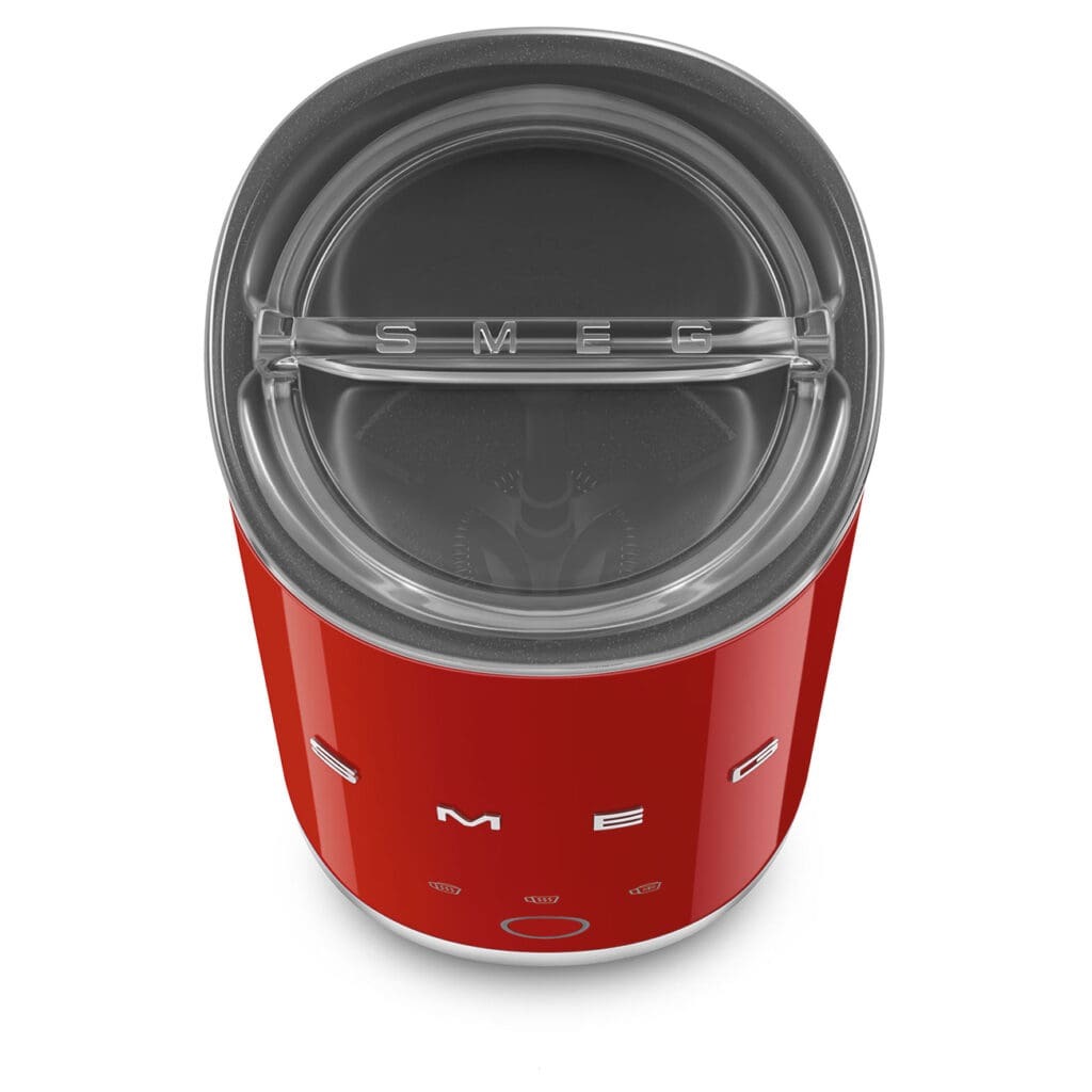 Smeg pjenilica za mlijeko MFF02RDEU, crvena