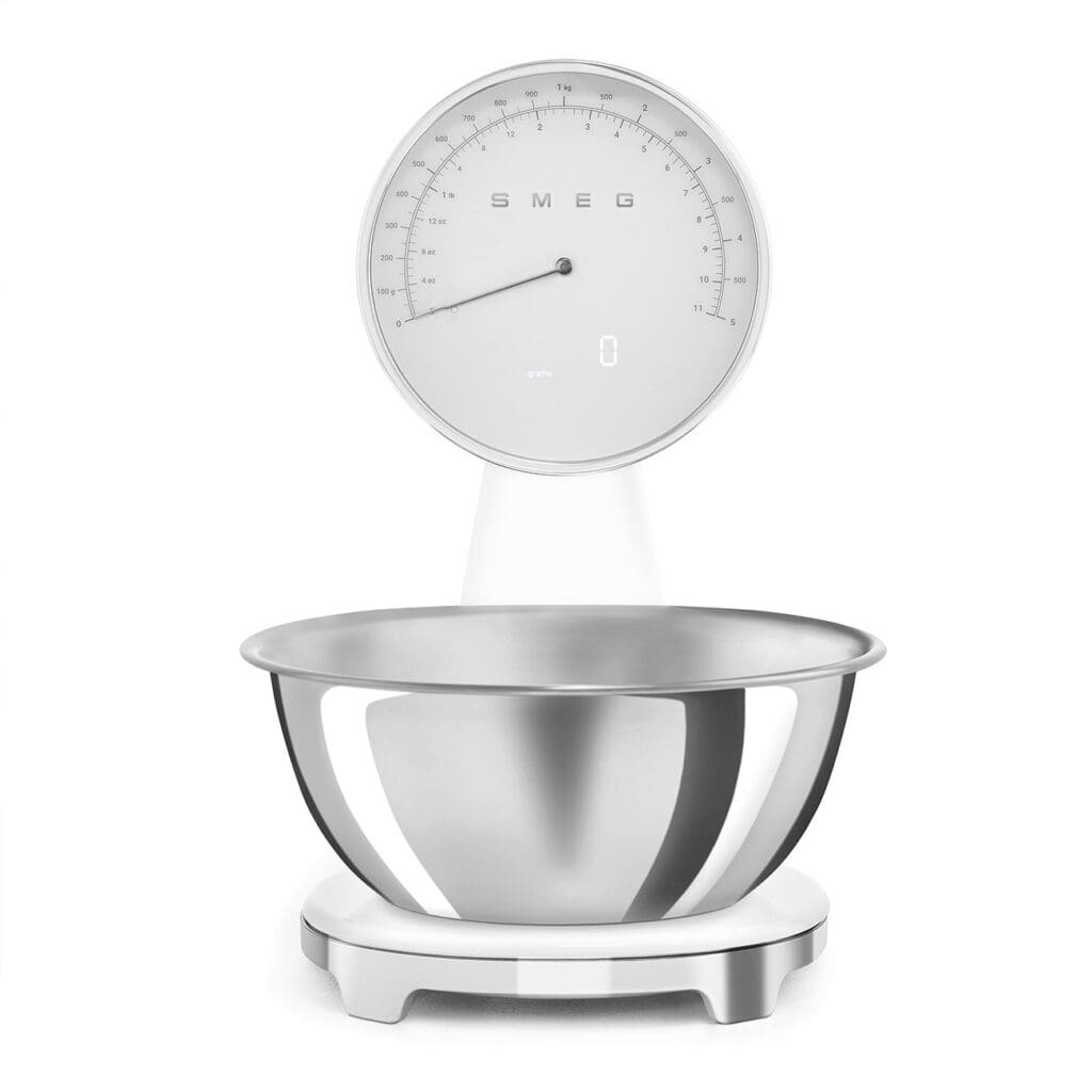Smeg kuhinjska vaga KSF01WHWW, bijela