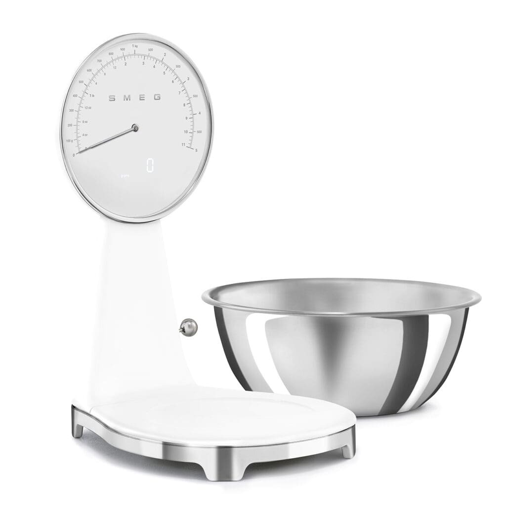 Smeg kuhinjska vaga KSF01WHWW, bijela