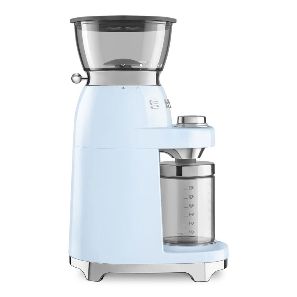 Smeg poluprofesionalni mlin za kafu CGF03PBEU, plavi