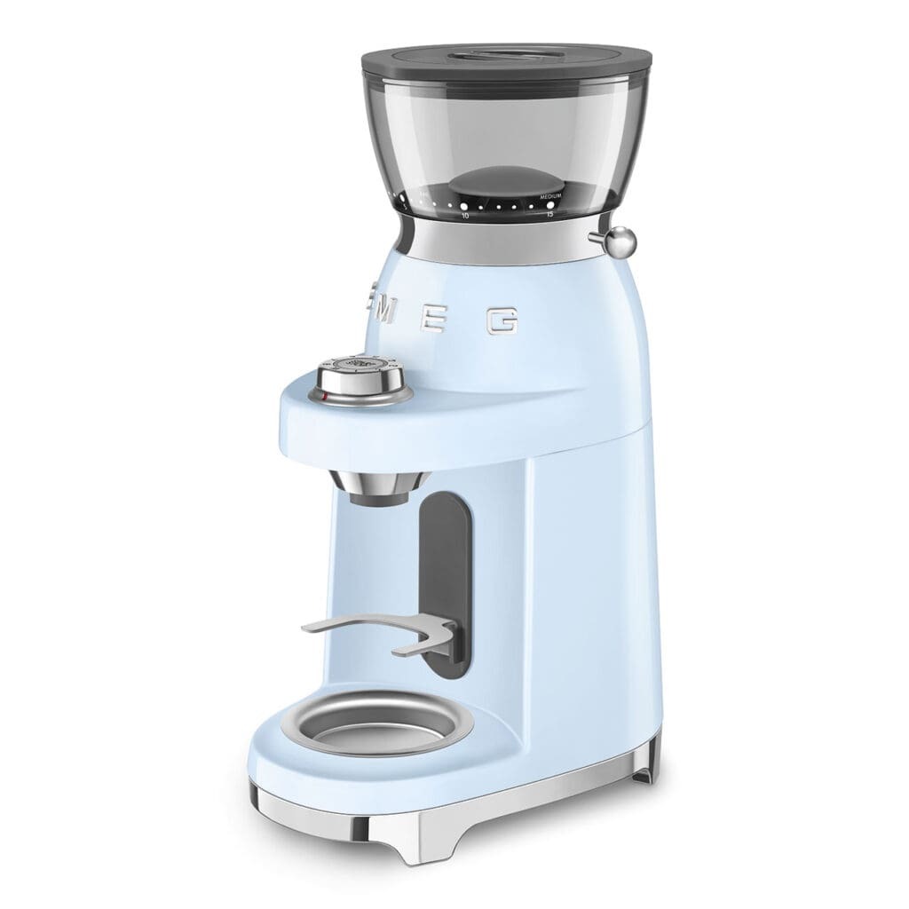 Smeg poluprofesionalni mlin za kafu CGF03PBEU, plavi