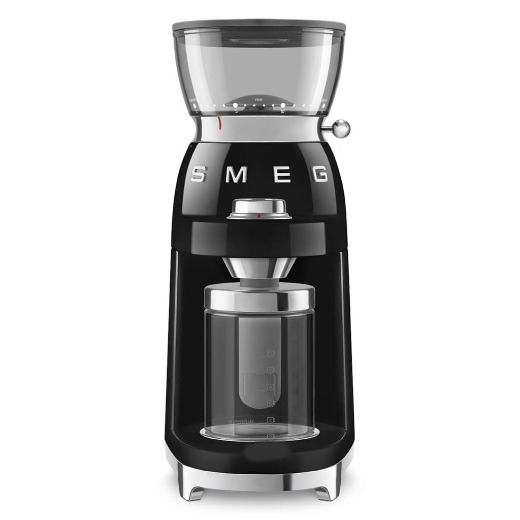 Smeg poluprofesionalni mlin za kafu CGF03BLEU, crni