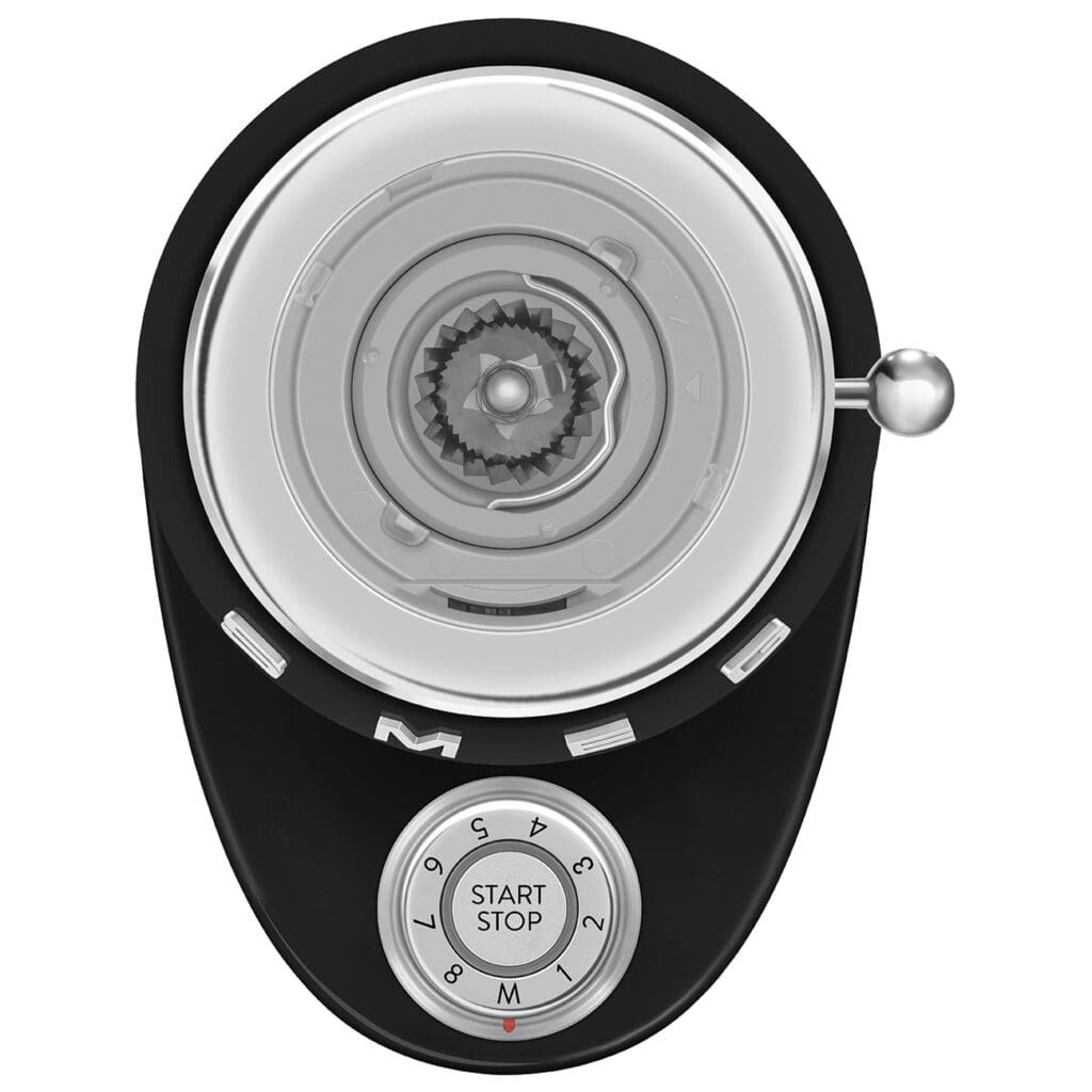 Smeg poluprofesionalni mlin za kafu CGF03BLEU, crni