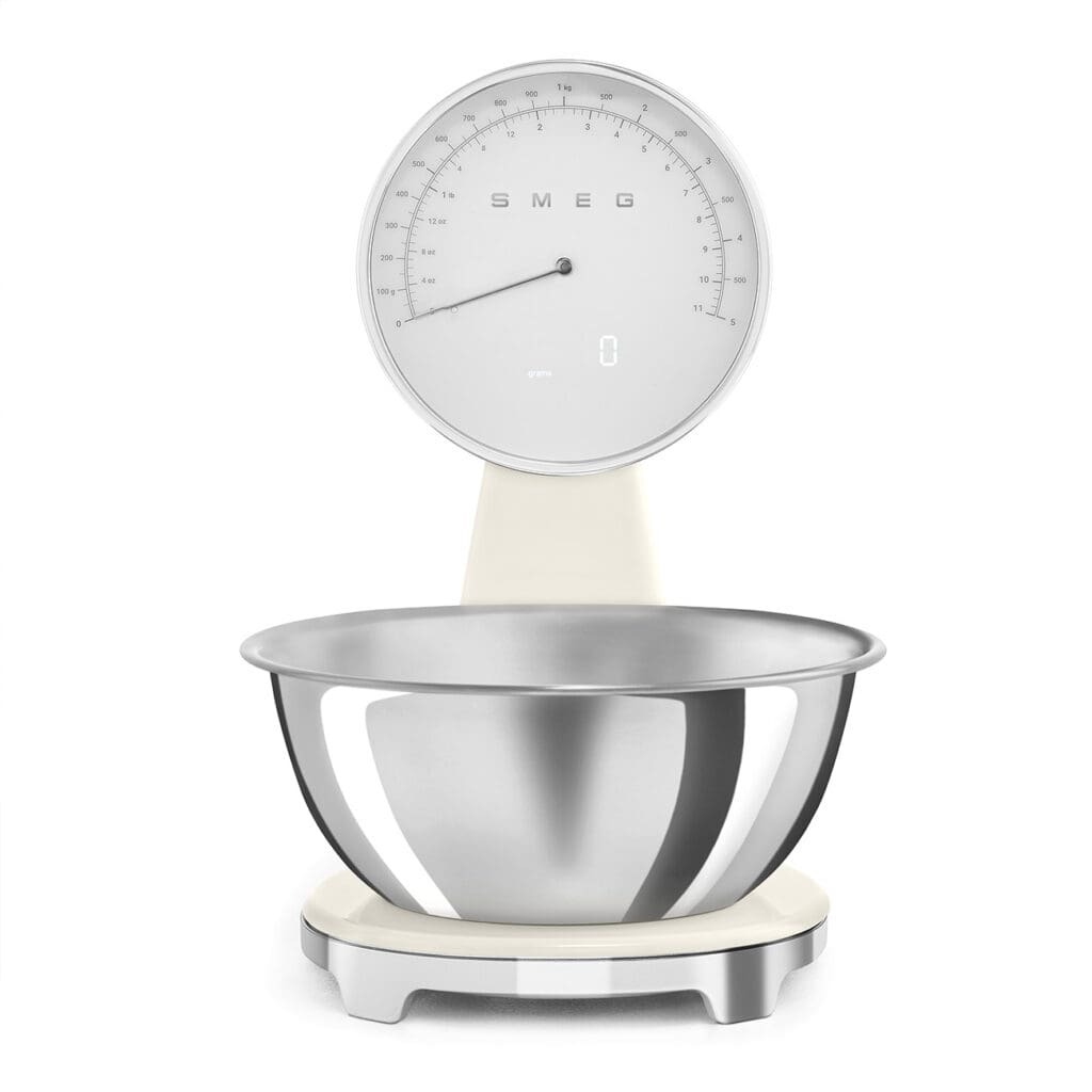 Smeg kuhinjska vaga KSF01CRWW, bež