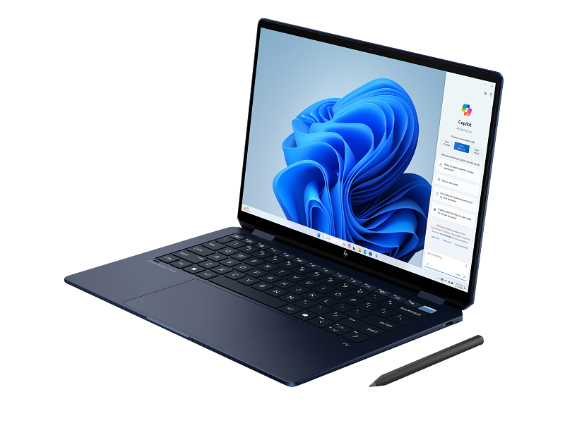 Laptop HP OmniBook Ultra Flip 14-fh0009nm D2GN4EA, Intel Core Ultra 7 256V, 14" 3K OLED Touch 120Hz, 16GB LPDDR5X RAM, 1TB SSD, Intel Arc Graphics, Windows 11 Home