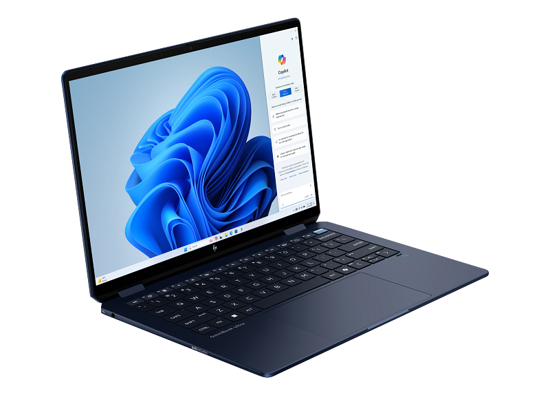 Laptop HP OmniBook Ultra Flip 14-fh0009nm D2GN4EA, Intel Core Ultra 7 256V, 14" 3K OLED Touch 120Hz, 16GB LPDDR5X RAM, 1TB SSD, Intel Arc Graphics, Windows 11 Home