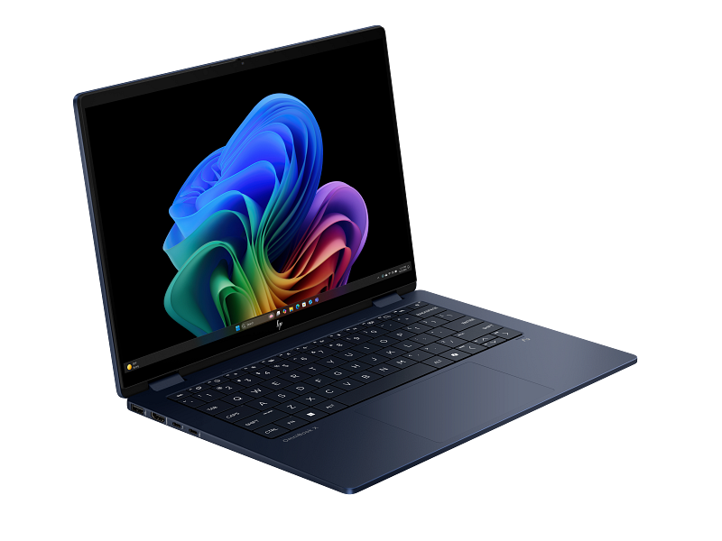 Laptop HP OmniBook X Flip 14-fm0015nn C84DXEA, Intel Core Ultra 7 258V, 14" 2.8K OLED Touch 120Hz, 32GB LPDDR5X RAM, 1TB SSD, Windows 11 Home