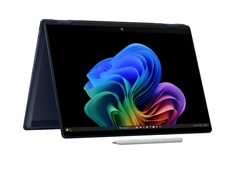 Laptop HP OmniBook X Flip 14-fm0015nn C84DXEA, Intel Core Ultra 7 258V, 14" 2.8K OLED Touch 120Hz, 32GB LPDDR5X RAM, 1TB SSD, Windows 11 Home