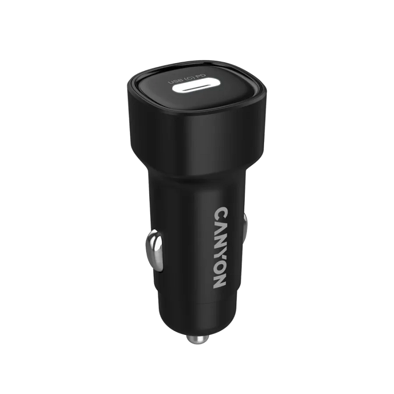 CANYON auto punjač punjač OnDrive 30 PD 30W USB-C Black