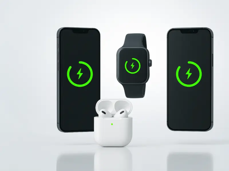 Canyon 4 in 1 Wireless Charging Stand, 30W max, 65W punjač i 1M kabel, crni, CNS-WCS405B