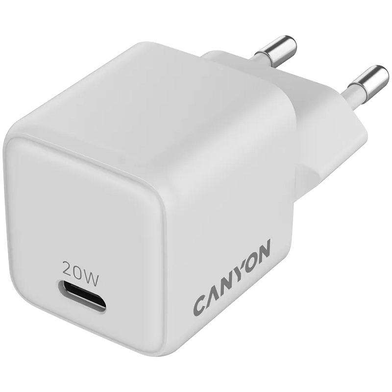 CANYON punjač CU20C GaN 20W 1xPD EU White