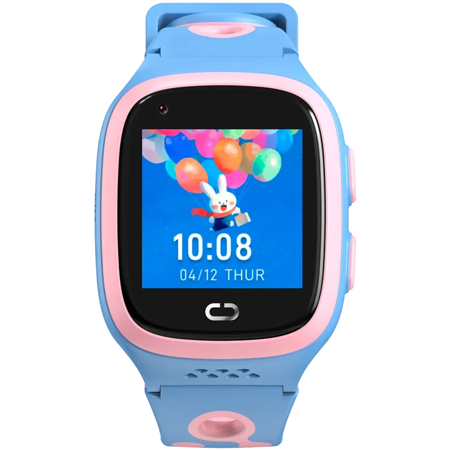 Canyon pametni sat, dječiji ZEFIR KW-49 E-SIM 4G GPS WiFi Video Music Games English learning, Pink&Blue