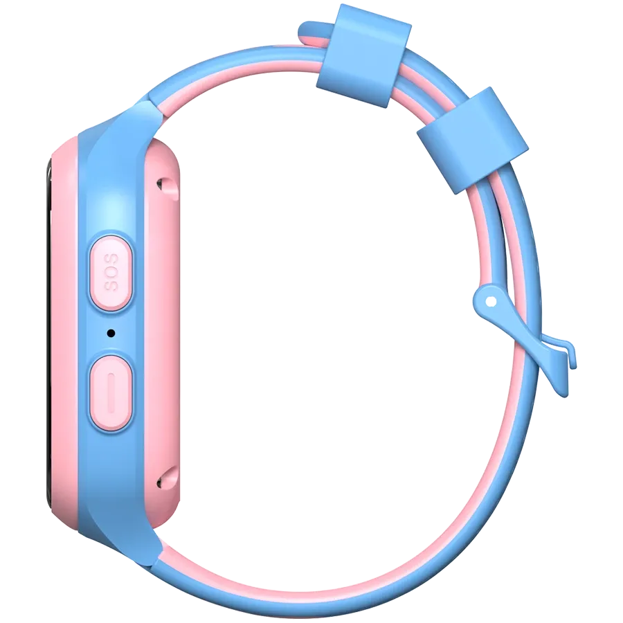Canyon pametni sat, dječiji ZEFIR KW-49 E-SIM 4G GPS WiFi Video Music Games English learning, Pink&Blue