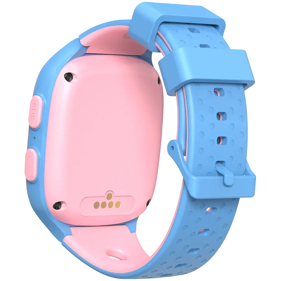 Canyon pametni sat, dječiji ZEFIR KW-49 E-SIM 4G GPS WiFi Video Music Games English learning, Pink&Blue