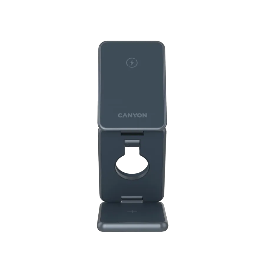 CANYON wireless punjač OnCharge 309 15W 3in1 Metal